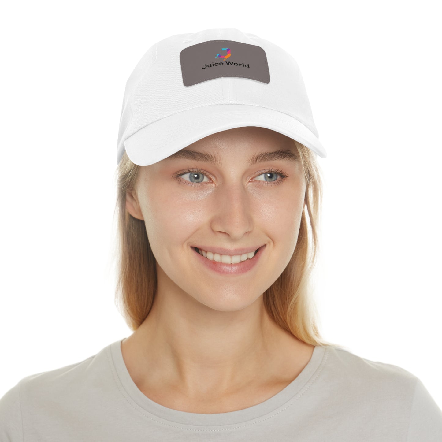 Juice World Dad Hat with Leather Patch (Rectangle)