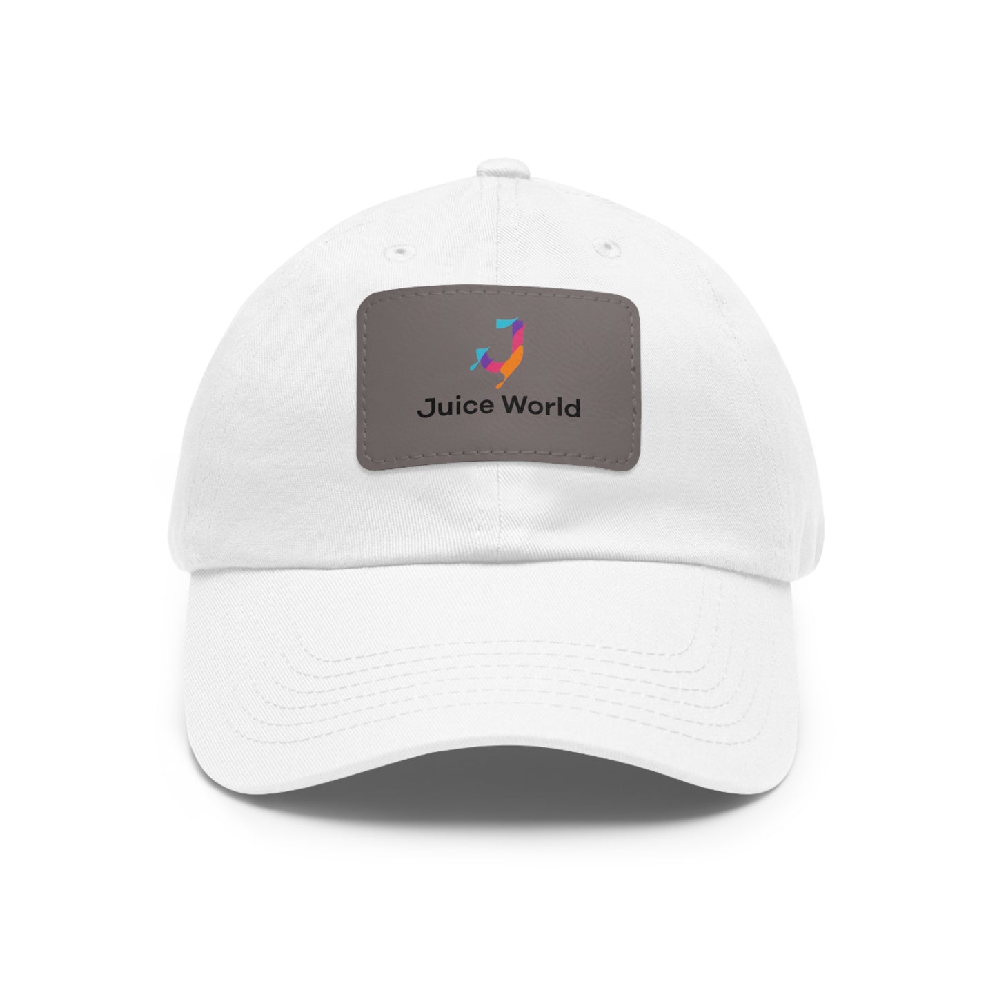 Juice World Dad Hat with Leather Patch (Rectangle)